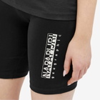 Napapijri Women's Box Cycling Shorts in Black