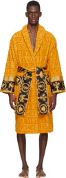 Versace Yellow 'I Heart Baroque' Bathrobe