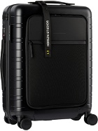 Horizn Studios Black M5 Smart Cabin Suitcase, 37 L