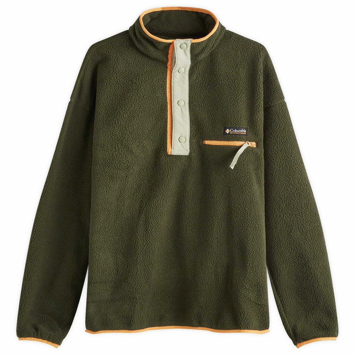 Columbia Men's Helvetia™ II Half Snap Fleece in Greenscape Columbia