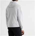 OFFICINE GÉNÉRALE - Olivier Garment-Dyed Loopback Cotton-Jersey Hoodie - Gray