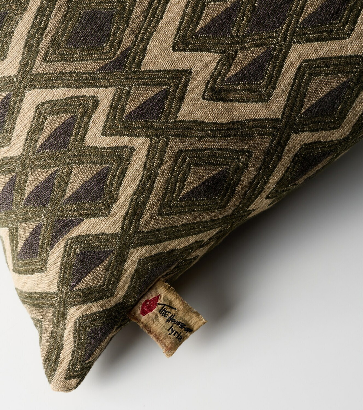 The House of Lyria Zefiro linen cushion