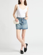 Alainpaul Womens Bodysuit in White