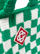 CASABLANCA - Crochet Cotton Tote Bag