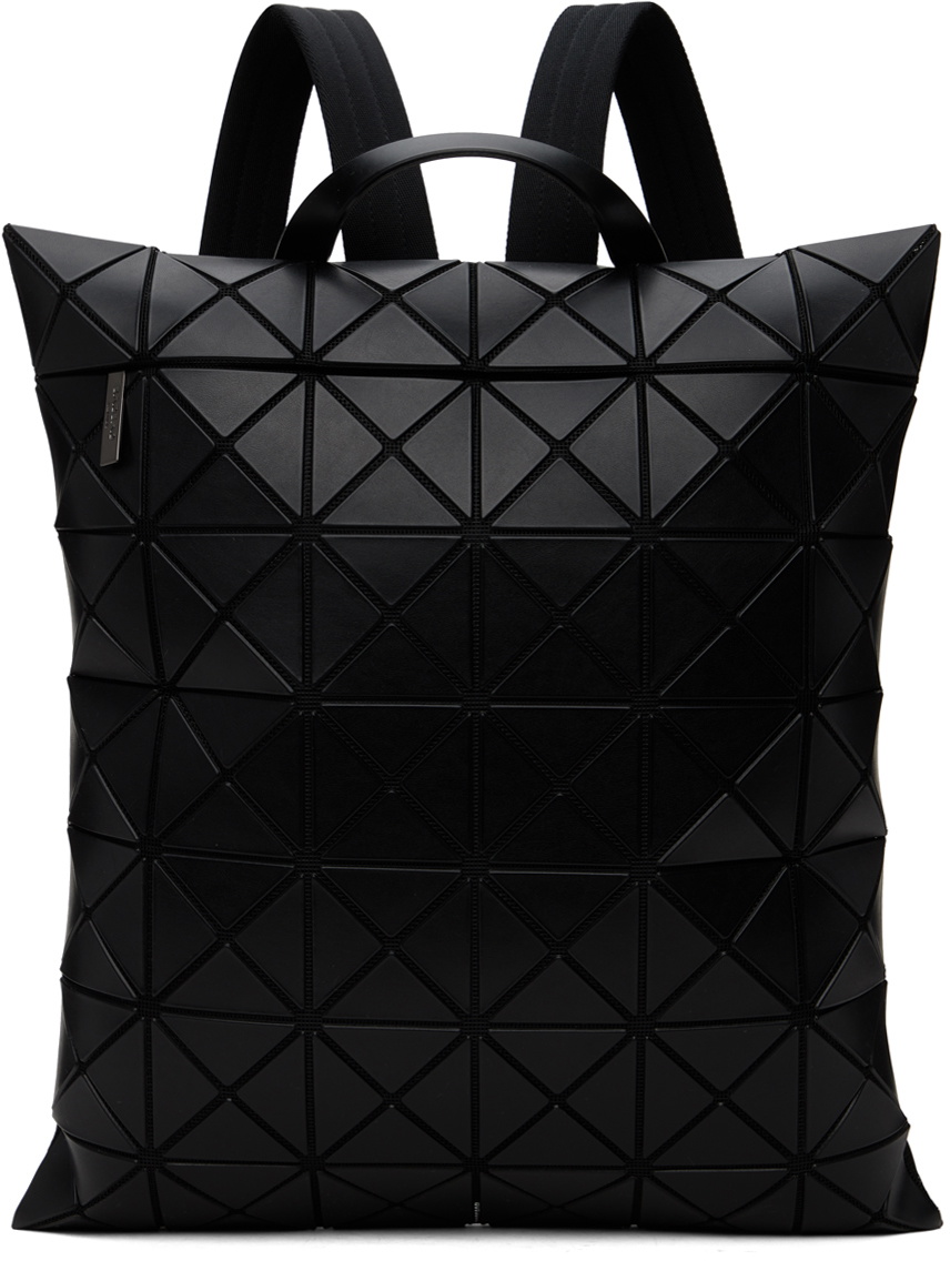 BAO BAO ISSEY MIYAKE Black Flat Pack Backpack Bao Bao Issey