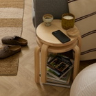 Artek x Marimekko Stool 60 - Seireeni in Solid Birch 
