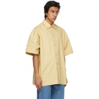 Jacquemus Yellow La Chemise Moisson Short Sleeve Shirt