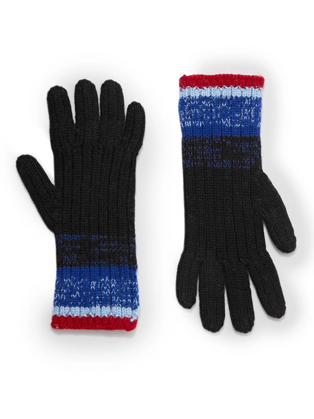 Photo: Missoni - Striped Ribbed Wool Gloves