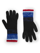 Missoni - Striped Ribbed Wool Gloves