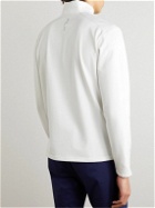 RLX Ralph Lauren - Logo-Print Stretch-Jersey Half-Zip Top - White