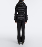 Bogner Elva hooded belted ski jacket