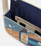 Staud Tommy beaded shoulder bag