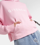 Givenchy Archetype logo cotton jersey hoodie