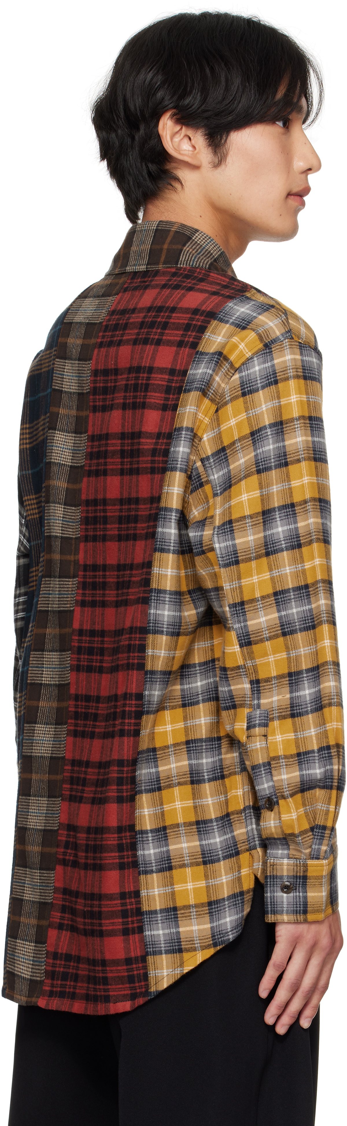 Song for the Mute Multicolor Tartan Flannel Shirt