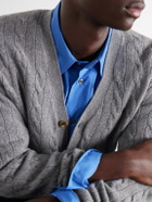 Polo Ralph Lauren - Wool and Cashmere-Blend Cardigan - Gray