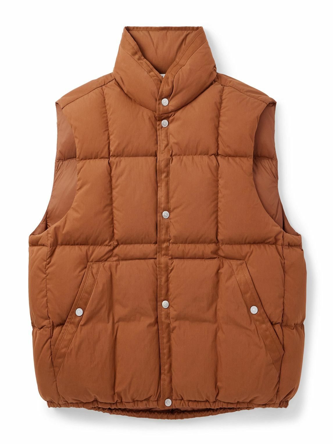 トップス STONE  navy vest Stone Island Navy Patch Down Vest Stone Island