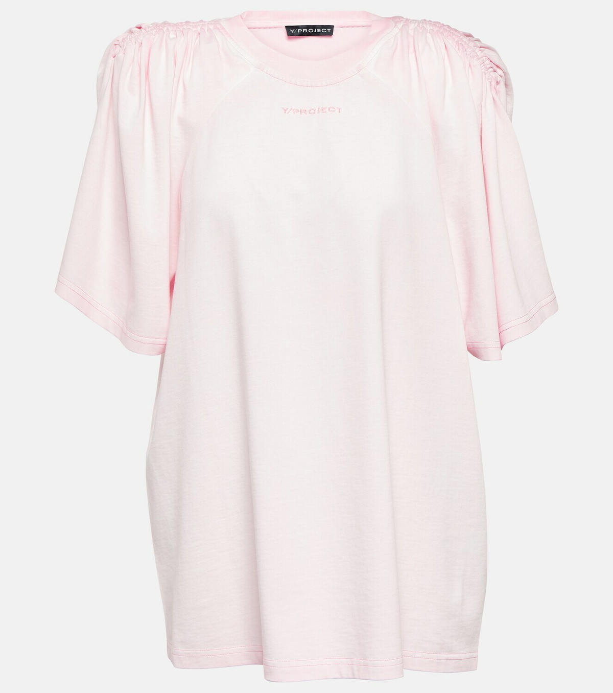 Y/Project Embroidered cotton top