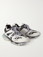 Balenciaga - Track Nylon, Mesh and Rubber Sneakers - White