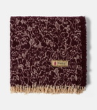 The House of Lyria Malghe wool and cotton-blend throw