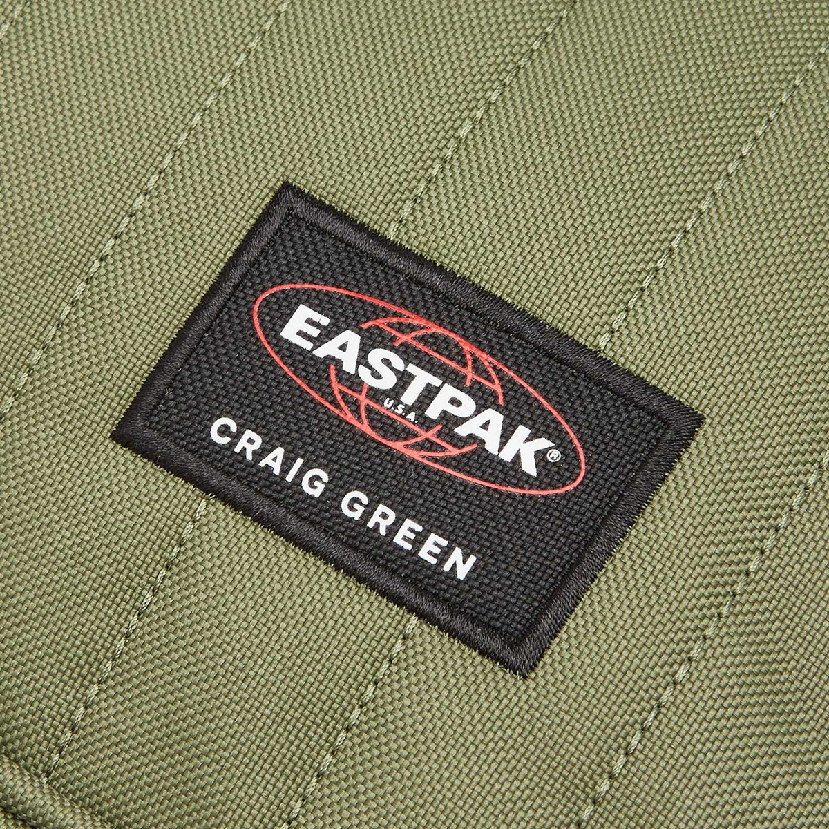Eastpak x Craig Green Quilted Padded Pak'r Backpack in Khaki 