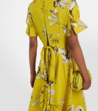 Erdem Ilana floral cotton faille gown