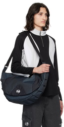 CMMAWEAR Black & Gray Half-Zip Long Sleeve T-Shirt