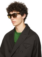 Bottega Veneta Tortoiseshell Shiny Sunglasses