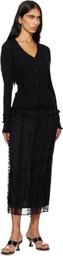 Cecilie Bahnsen Black Bessie Cardigan