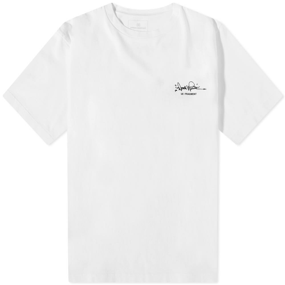 Uniform Experiment Men's Dondi Graffiti T-Shirt in White