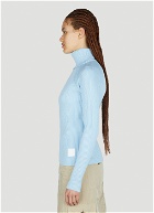Marc Jacobs - Ribbed High Neck Sweater in Blue