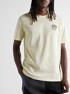 adidas Originals - Logo-Embroidered Printed Organic-Cotton Jersey T-Shirt - Neutrals