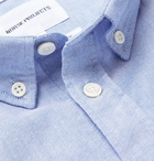 Norse Projects - Anton Button-Down Collar Cotton Oxford Shirt - Men - Blue