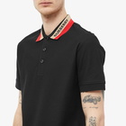 Burberry Men's Edney Polo Shirt in Black