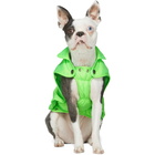 MISBHV Green Puffer Dog Jacket