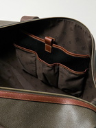 Mulberry - Heritage Clipper Large Leather-Trimmed Scotchgrain Holdall