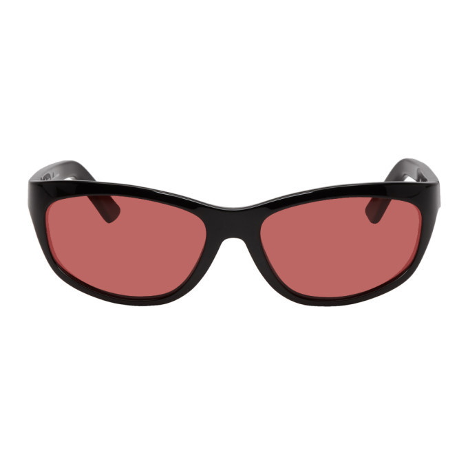Photo: Acne Studios Black and Red Lou Sunglasses