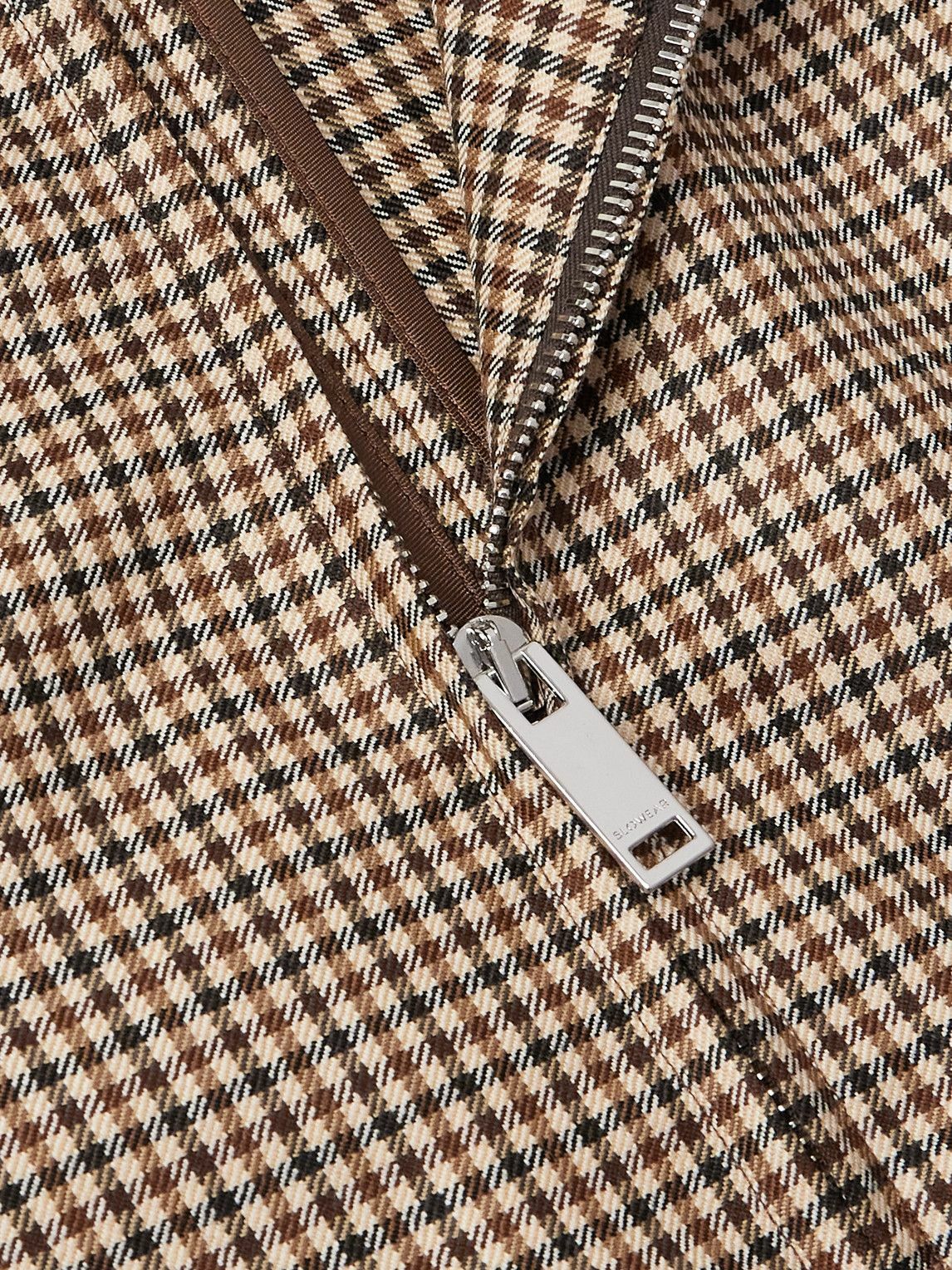Incotex - Checked Wool Blouson Jacket - Neutrals