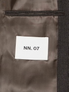 NN07 - Timo 10005 Recycled Woven Suit Jacket - Brown