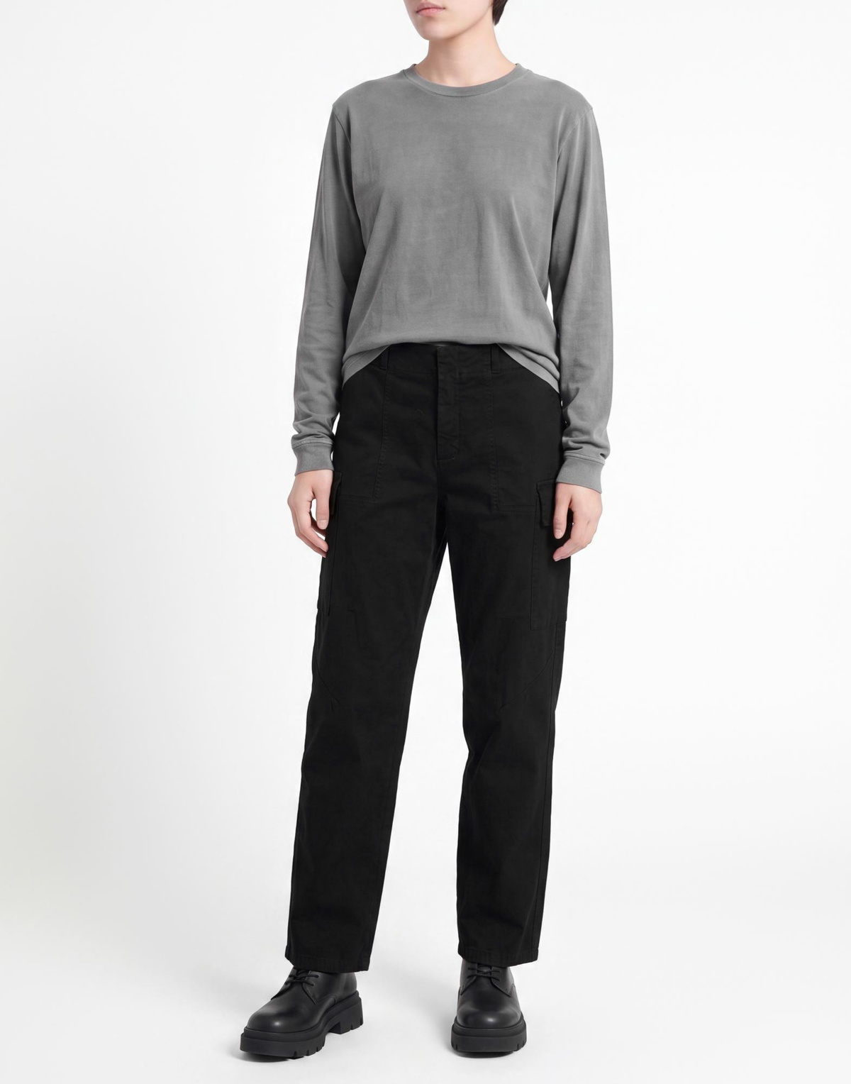 Manila Grace Womens Pants in Black