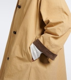 The Row Ina cotton gabardine coat