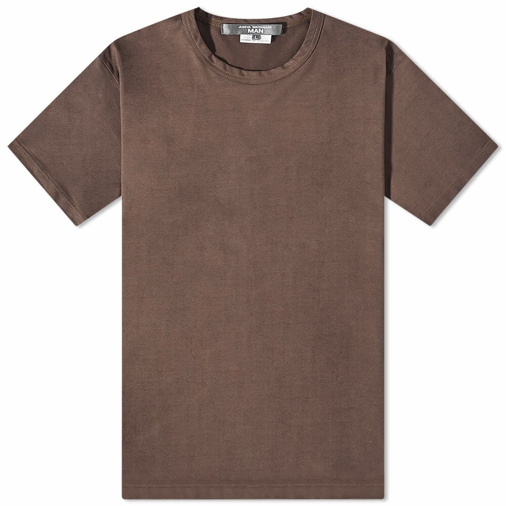 Photo: Junya Watanabe MAN Men's Cotton Jersey T-Shirt in Brown