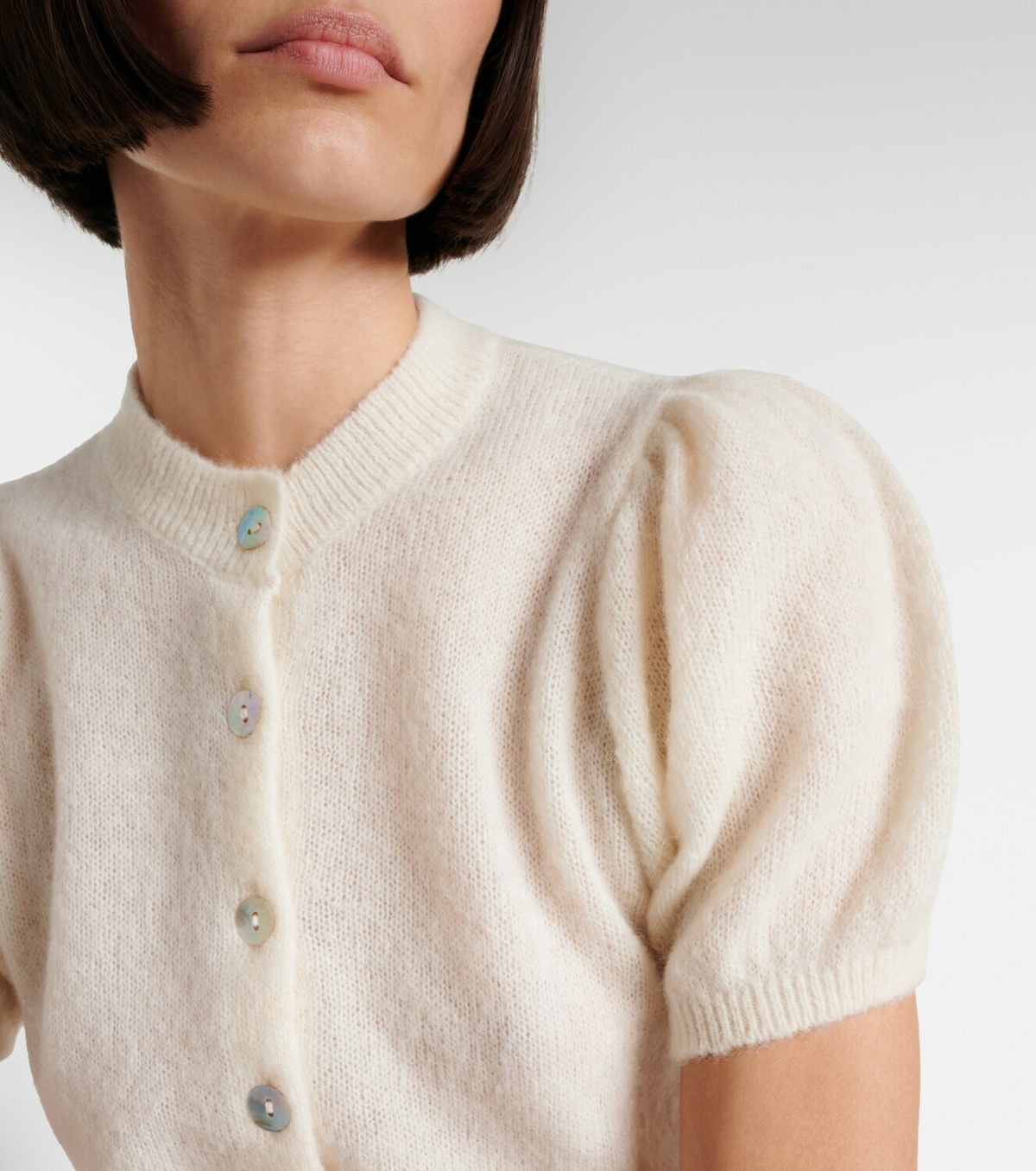 Dôen Anisa alpaca and wool-blend cardigan