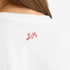 Damson Madder Women's Negroni Shrunken T-Shirt in White