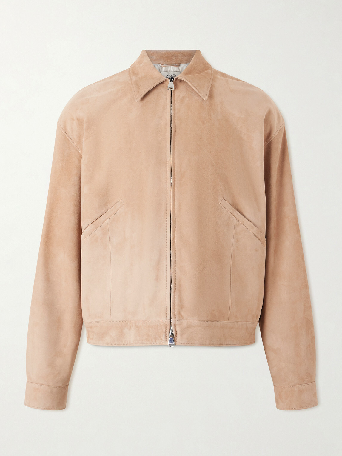 Valstar - Stan Suede Bomber Jacket - Neutrals