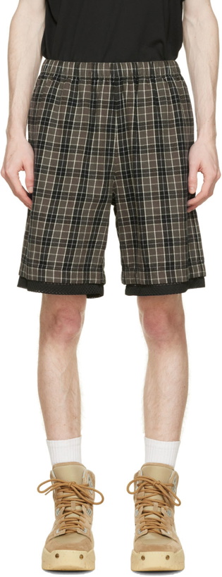 Photo: Acne Studios Gray Cotton Shorts