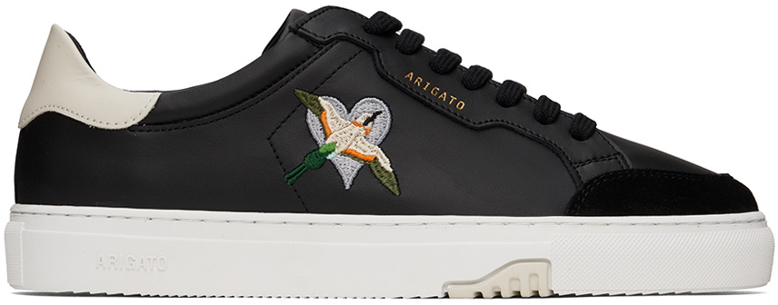 Axel Arigato Black Clean 180 Heart Bird Sneakers Axel Arigato