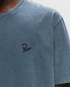 By Parra Script Logo T Shirt Blue - Mens - Shortsleeves