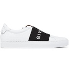 Givenchy - Urban Street Logo-Print Leather Slip-On Sneakers - Men - White