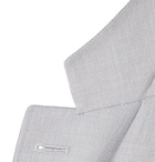 Canali - Kei Slim-Fit Unstructured Super 130s Hopsack Wool Blazer - Gray