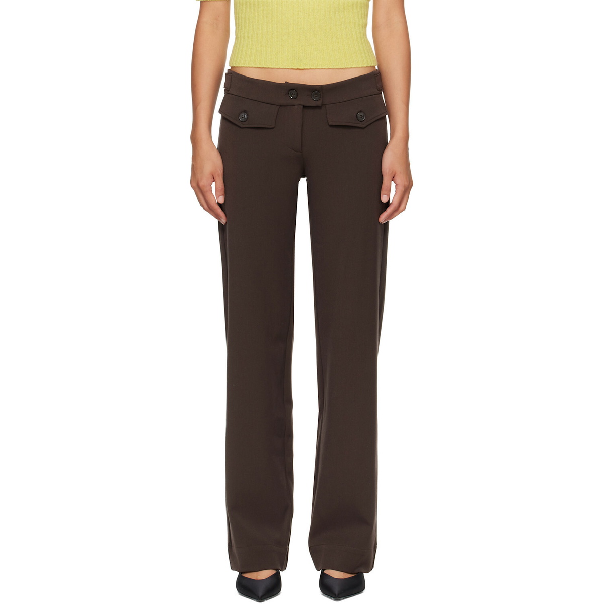 Gimaguas Brown Pili Trousers